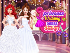 Spel Princess bröllopsklänning design  på nätet