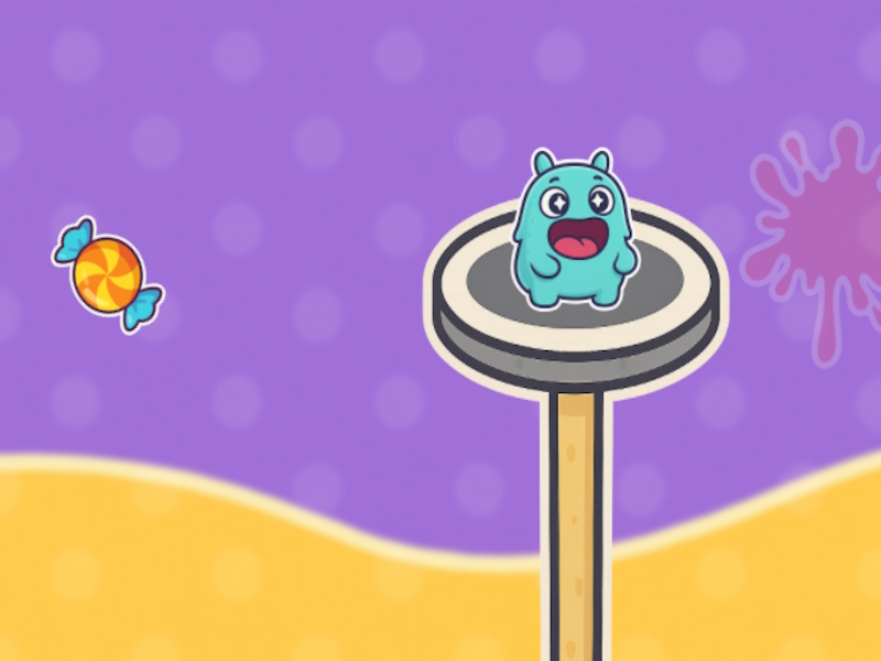 Spel Candy Monster Raffi på nätet