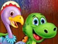Spel Dinosaurier målarbok  på nätet