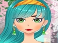 Spel Anime flickor mode makeup klä upp på nätet