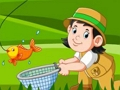 Spel Fisherman glidande pussel  på nätet