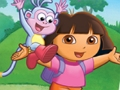 Spel Hitta 7 skillnader Dora  på nätet