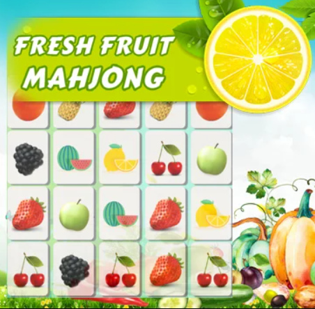 Spel Färsk frukt Mahjong  på nätet