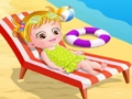Spel Baby Hazel på stranden  på nätet