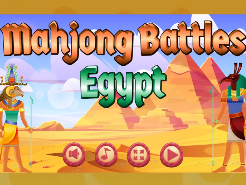 Spel Mahjong strider Egypten  på nätet