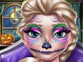 Spel Elsa Scary Halloween Makeup på nätet