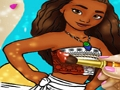 Spel Moana målarbok  på nätet