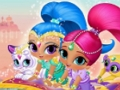 Spel Shimmer och Shine Hidden Stars på nätet
