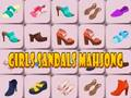 Spel Flickor Sandaler Mahjong  på nätet