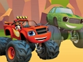 Spel Blaze and the Monster Machines Jigsaw på nätet