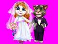 Spel Talking Tom Angela Exotic Smekmånad  på nätet