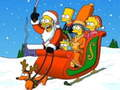 Spel Simpsons julpussel  på nätet