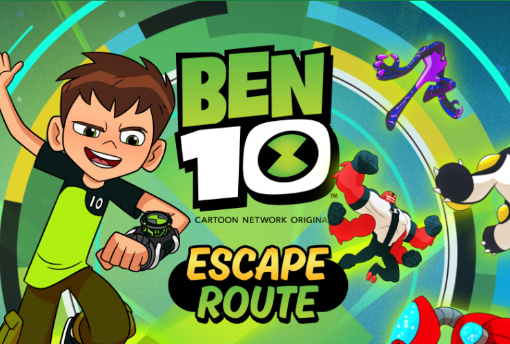 Spel Ben 10 Escape Route på nätet