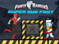 Spel Power Rangers Super Run snabbt på nätet