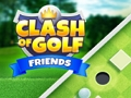 Spel Sammanstötning av golfvänner på nätet