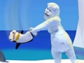 Spel Yetisports säl studsar  på nätet