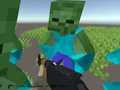 Spel Minecraft Shooter Rädda din värld  på nätet
