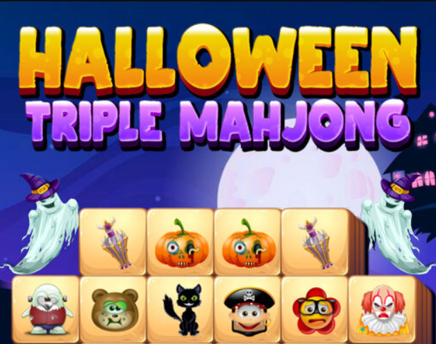 Spel Halloween Triple Mahjong på nätet