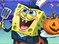 Spel Svampbob Halloween pussel  på nätet