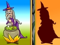 Spel Skugga match halloween på nätet