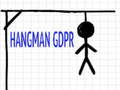 Spel Hangman GDPR på nätet