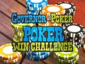 Spel Governor of Poker Poker vinner Challenge  på nätet
