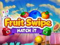 Spel Frukt svep matchar det på nätet