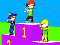 Spel Knockout Fall Guys 3D Kör Royale Race  på nätet