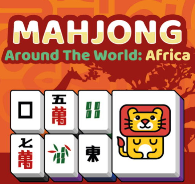Spel Mahjong runt om i världen Afrika  på nätet