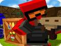 Spel Blocky Gun paintball 2 på nätet