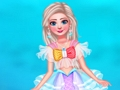 Spel Prinsessan förvandlades till sjöjungfru  på nätet