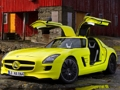 Spel Mercedes-Benz SLS E-Cell Pussel  på nätet