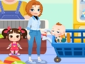 Spel Söt familjeshopping  på nätet