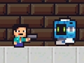 Spel Noob Super Agent vs robotar på nätet