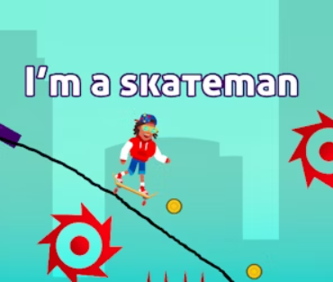 Spel Jag är en skateman  på nätet