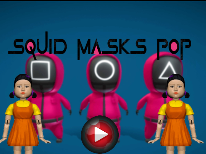 Spel Squid Masker Pop  på nätet