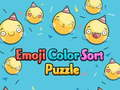 Spel Emoji färgsorteringspussel  på nätet