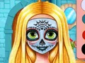 Spel Systers Halloween ansiktsmålning  på nätet
