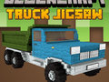 Spel Blockcraft Truck Jigsaw på nätet