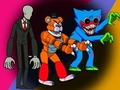Spel Monster Attack Among Us Squad  på nätet