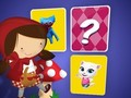Spel Lilla Rödluvan Memory Card Match  på nätet