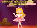 Spel Små ballerinor färgläggning  på nätet