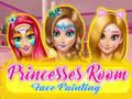 Spel Ansiktsmålning för prinsessornas rum  på nätet