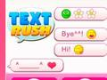 Spel Textrush på nätet