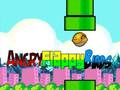 Spel Arga flappy fåglar på nätet