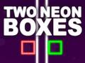 Spel Två neonboxar  på nätet