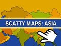 Spel Scatty Maps: Asien  på nätet
