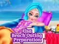 Spel Elsa Beach Outing Förberedelser  på nätet
