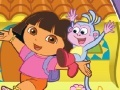 Spel Dora The Explorer når stövlarna  på nätet