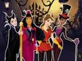 Spel Prinsessorna Halloween natt  på nätet